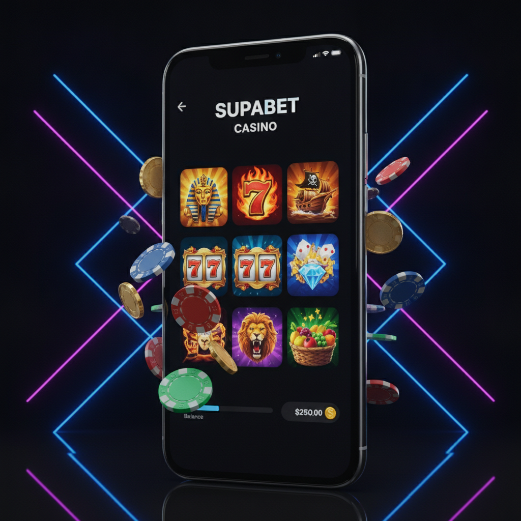 Supabet Casino App w Twojej kieszeni